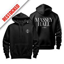 Load image into Gallery viewer, Massey Hall Hoodie - Black