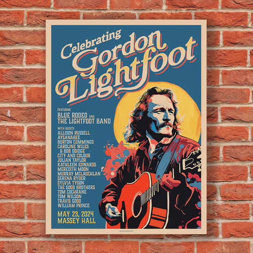 Celebrating Gordon Lightfoot Poster