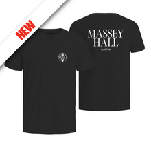 Load image into Gallery viewer, Black Massey Hall T-Shirt
